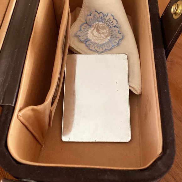 VTG Waldman  Brown Suede/Leather Handbag - Picture 15 of 15